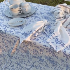 Mantel de tusor estampado 2 x 1,5 mt