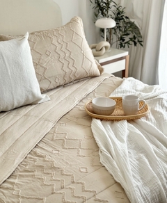 Kit cover beige - QUEEN en internet