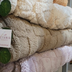 Frazada flannel + corderito - comprar online