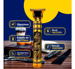 Maquina Profissional para Cortar Cabelo e Barbear - loja online