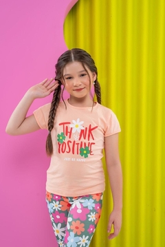 Conjunto Leggings Positive Salmon na internet