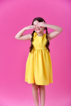 Vestido em alfaiataria Encanto - Loja Mundo Baby
