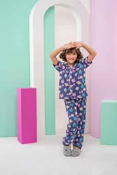 Pijama americano estrelas