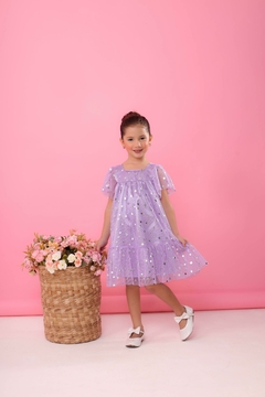 Vestido Fada Lavanda