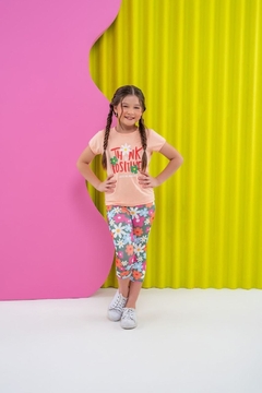 Conjunto Leggings Positive Salmon - Loja Mundo Baby