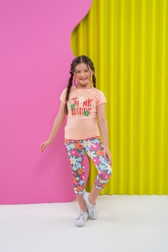 Conjunto Leggings Positive Salmon - comprar online