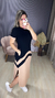 Vestido midi Moletinho NUDE