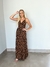 Vestido Longo Animal Print na internet