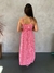 Vestido Midi Xadrez Rosa na internet