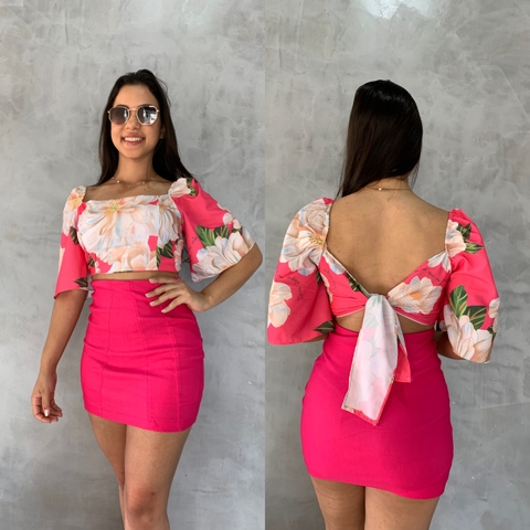 Cropped Estampado
