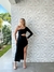 Vestido Midi Nula Manga na internet