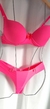 Conjunto Básico Microfibra- Rosa Pink - Namoro Lingerie