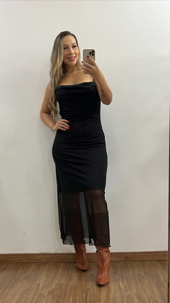Vestido Preto - Tamanho Único
