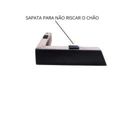 Kit 4 Cantoneira de Madeira para Sofá Poltrona Cama Box 5cm Altura - CS MÓVEIS