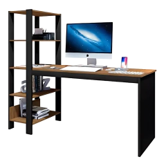 MESA HOME ARTEMIS COM PRATELEIRA