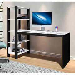 Imagem do MESA HOME ARTEMIS COM PRATELEIRA