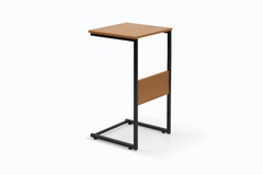 Mesa de Apoio Lateral Art de Aço/Mdf