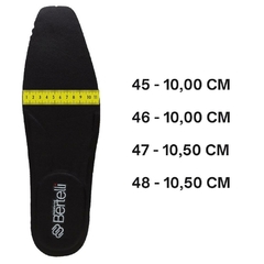 Imagem do Sapato Social Para Grandes Homens 45 a 48 Cafe 70018