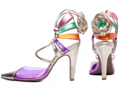 Scarpin Luxo Classe A – Salto Fino 9cm em Cores e Metalizado - comprar online