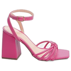 Sandália Pink Confortável - Salto 9 cm - Antiderrapante na internet