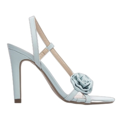 Sandália Feminina em Azul Glamour - Salto Fino 9,5 cm - Antiderrapante - comprar online