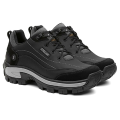 Coturno em Couro Shelga | Estilo e Conforto | 36 a 45 | Cinza - 1001 na internet