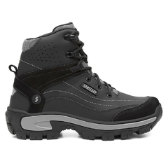 Coturno em Couro Shelga | Estilo e Conforto | 36 a 45 | Cinza - 1004