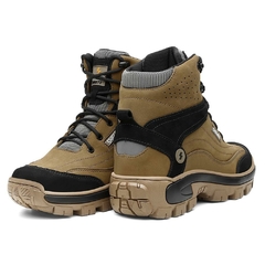 Coturno em Couro Shelga | Estilo e Conforto | 36 a 45 | Bege - 1004 - comprar online