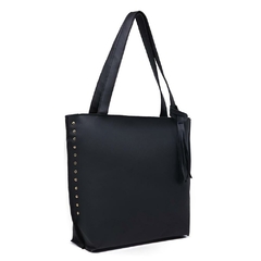 Bolsa SANTUCCI Feminina Rebite Grande Preta na internet