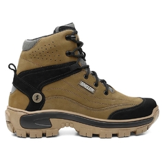 Coturno em Couro Shelga | Estilo e Conforto | 36 a 45 | Bege - 1004