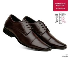 Sapato Social Para Grandes Homens 45 a 48 Cafe 70018 - comprar online