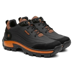 Coturno em Couro Shelga | Estilo e Conforto | 36 a 45 | Preto - 1001 na internet