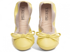 Sapatilha Maria Mole Bag Shoes - Conforto e Praticidade em Napa Amarelo - loja online