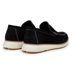 Sapato Casual Masculino Loafer Preto - loja online