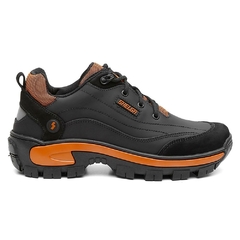 Coturno em Couro Shelga | Estilo e Conforto | 36 a 45 | Preto - 1001