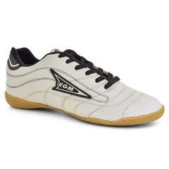Chuteira EGM Masculina Em Couro Indor Branca - comprar online
