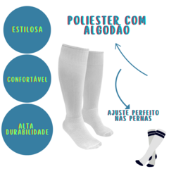 Meiao Basico Branco EGM Liso - Conforto e Durabilidade