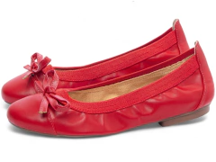 Sapatilha Maria Mole Bag Shoes - Conforto e Estilo em Napa Vermelho na internet