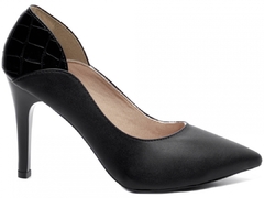 Scarpin Luxo Classe A - Salto 10 Fino Super Elegante - Preto