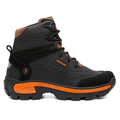 Coturno em Couro Shelga | Estilo e Conforto | 36 a 45 | Preto - 1004