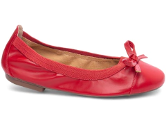 Sapatilha Maria Mole Bag Shoes - Conforto e Estilo em Napa Vermelho