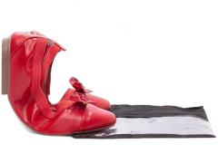 Sapatilha Maria Mole Bag Shoes - Conforto e Estilo em Napa Vermelho - loja online