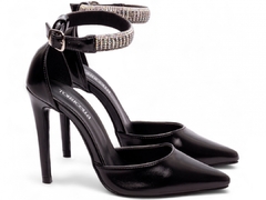 Sapato Scarpin Clássico - Salto 12cm - Napa Preto - Calcadospravc | Loja de Calçados