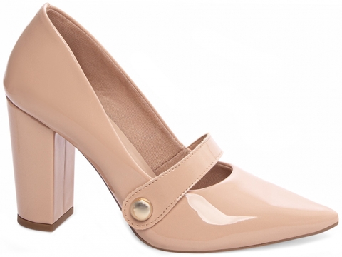 Scarpin Rose - Sofisticação e Conforto com Salto de 9 cm