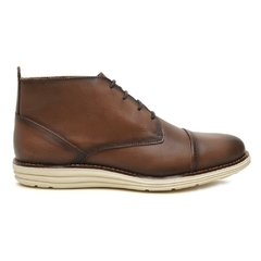 Bota Casual Masculina Coturno Tabaco