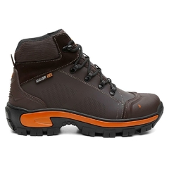 Coturno em Couro Shelga | Estilo e Conforto | 36 a 45 | Cafe - 1002