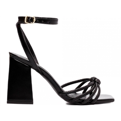 Sandália Feminina: Elegância em Napa Preto - Salto 9cm - comprar online