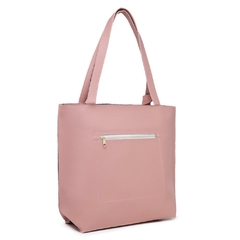 Bolsa SANTUCCI Feminina Rebite Grande Rose - Calcadospravc | Loja de Calçados
