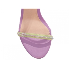 Sandália Feminina Salto 9,5cm Multicolorida - Estilo e Conforto em Cada Passo