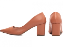 Scarpin Caramelo Conforto Extremo - Salto 6,5cm - Antiderrapante - comprar online